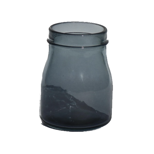 Waxinelichthouder gekleurd glas