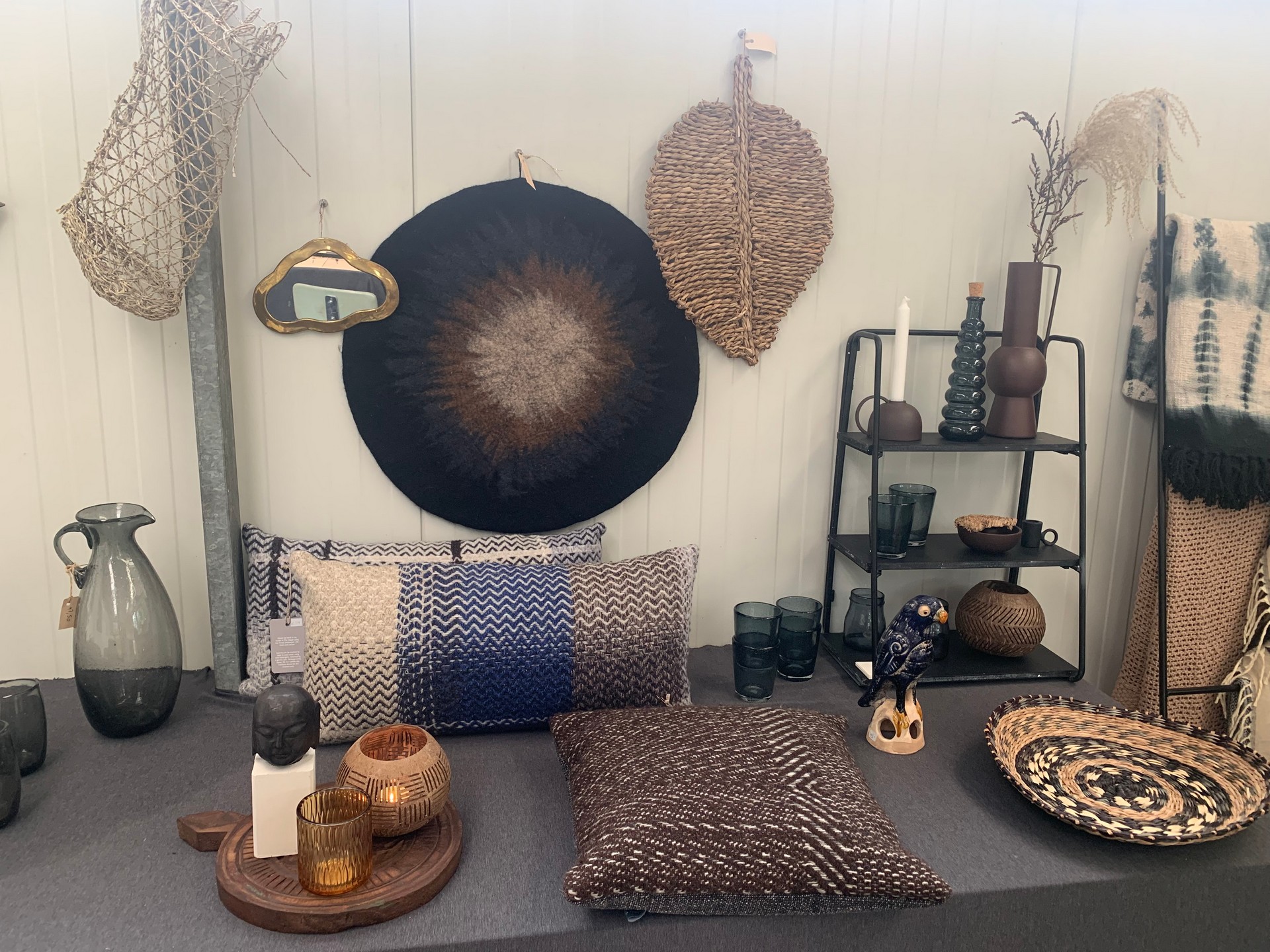 Vilten wandhanger Circle - Afbeelding 3