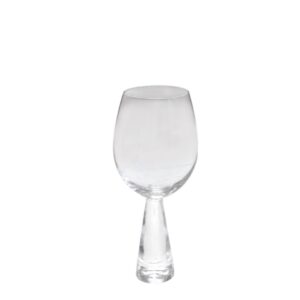 Wijnglas met conische voet