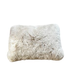 Kussen bont beige